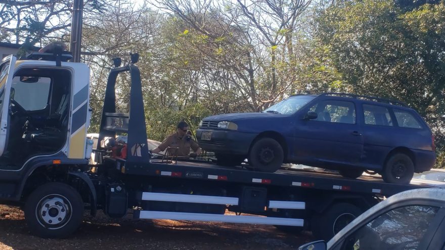 Parati furtada no Santa Cruz é recuperada pela PM