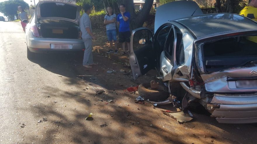 C3 e C4 se envolvem em forte colisão no Santa Felicidade