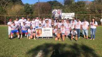 Familiares de Silvana da Silva Hoffman realizam homenagem