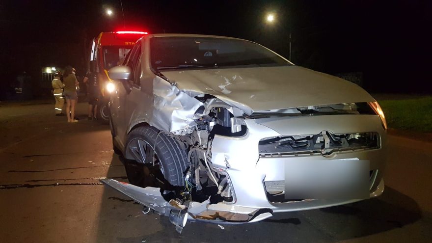 Mulher fratura punho em acidente no Alto alegre