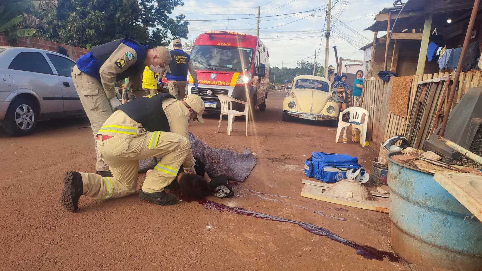 Vítima que morreu baleada no Melissa é identificada como Douglas Matheus Locateli Compagnoni