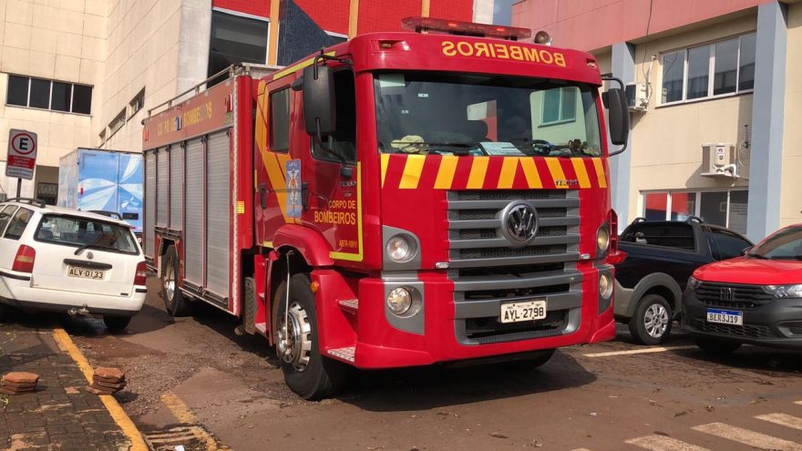 Corpo de Bombeiros é mobilizado para deslocar ao HUOP