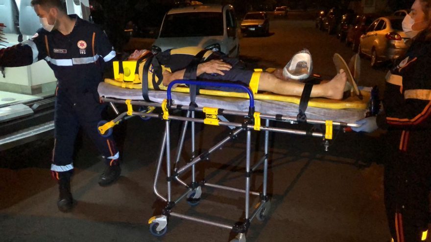 Idoso desmaia na rua, bate a cabeça e é socorrido pelo Samu no Santa Cruz