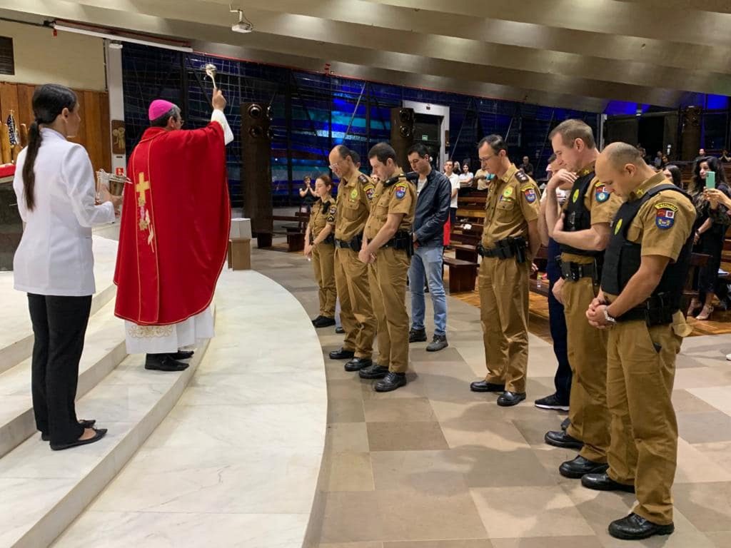 Missa celebra os 169 anos da Polícia Militar do Paraná