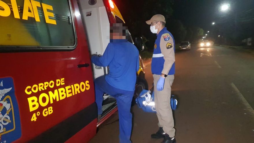Homem é agredido a pauladas no Santa Felicidade
