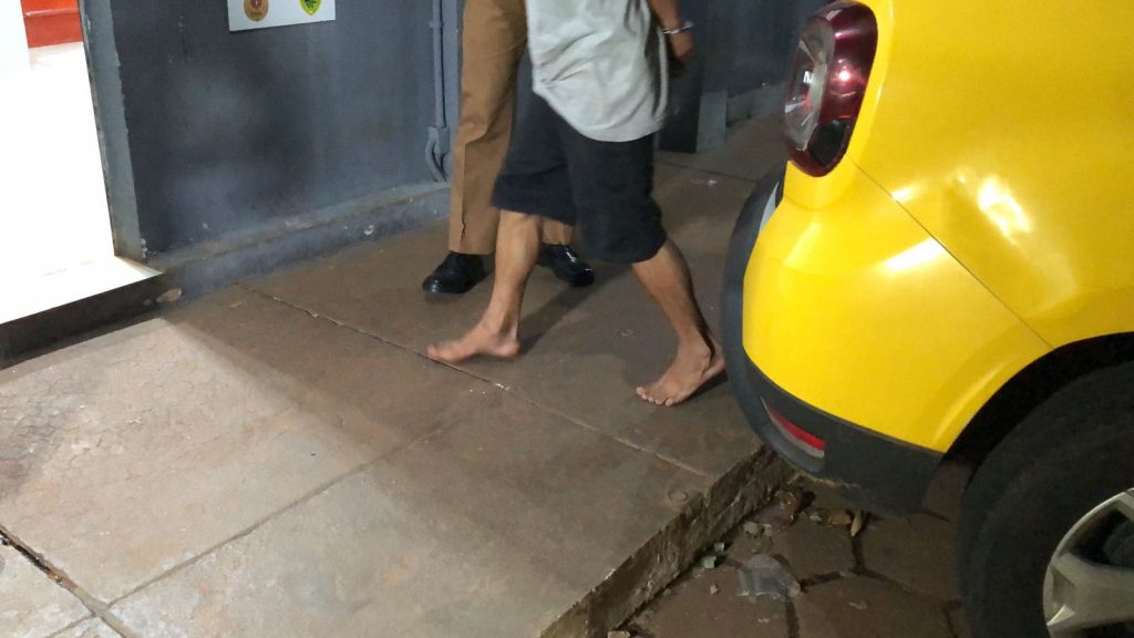 Indivíduo é detido no Santa Felicidade acusado de agredir companheira