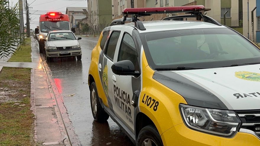 PM é acionada para intervir em briga de familiares e gestante passa mal, precisando ser socorrida