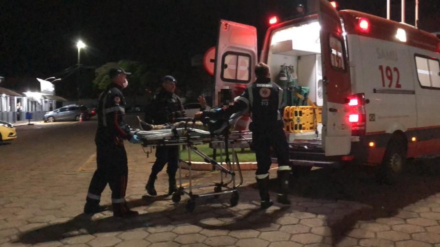 Vítima de agressão no Morumbi é socorrida pelo Samu na Delegacia