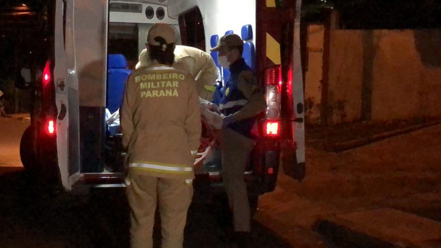 Homem é socorrido pelo Siate após ser agredido no Periolo