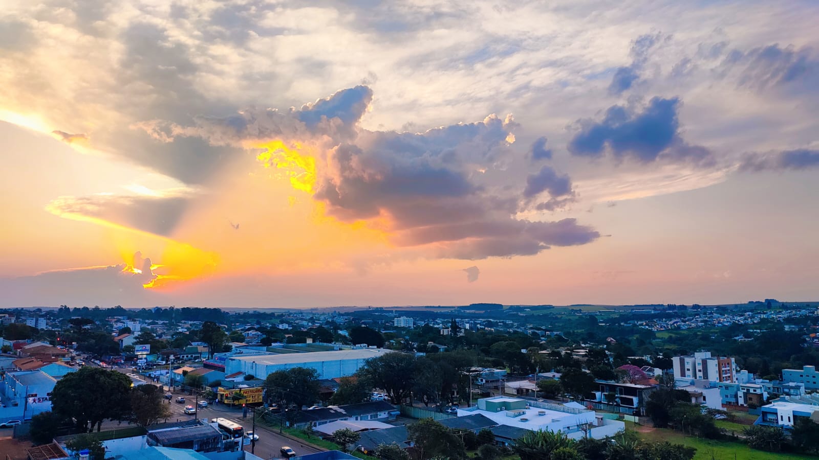 Cascavel amanhece com 6ºC e vento de até 50 km/h