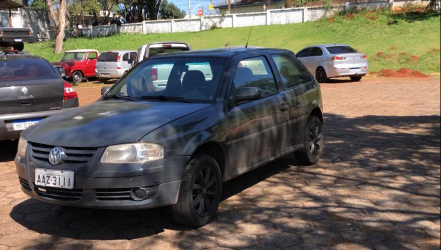 Gol furtado nesta manhã no Bairro São Cristóvão é recuperado pela GM