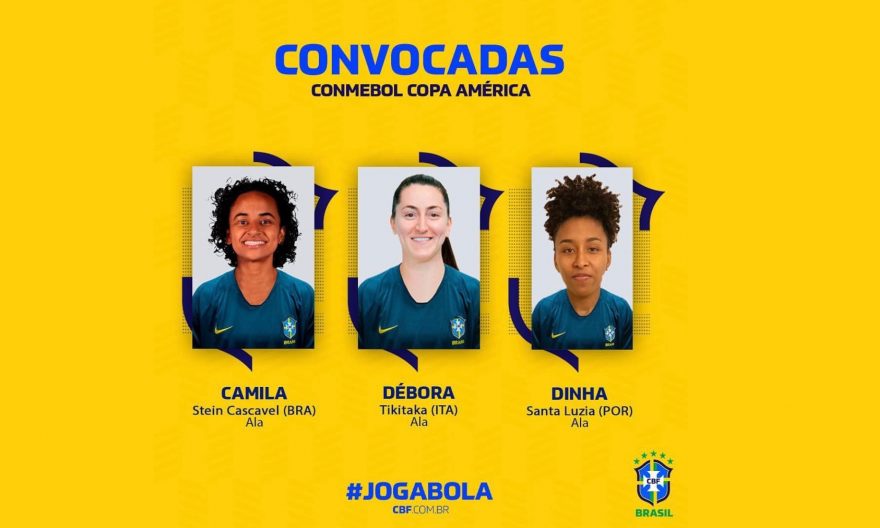 Atleta do Stein Cascavel é convocada para a Seleção Brasileira na disputa da Copa América