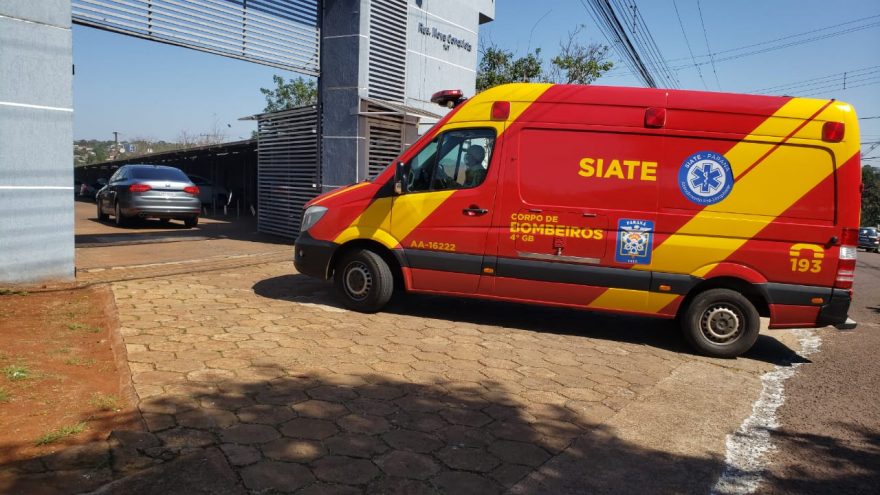 Idosa é socorrida em condomínio na Rua Tamoios, em Cascavel