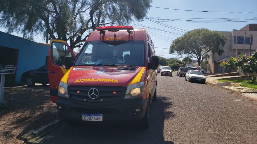 Mulher cai de escada e precisa ser socorrida pelo Siate no Alto Alegre