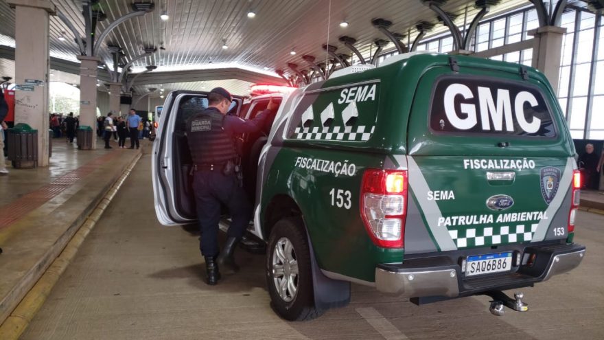 Guarda Municipal atende briga entre estudantes no Terminal Oeste