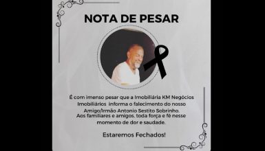 Imagem referente a Amigos e colegas lamentam a morte de Antônio Sestito Sobrinho