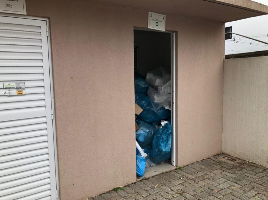 Na mesma semana, outra porta de alumínio é furtada na UBS do Bairro Cancelli