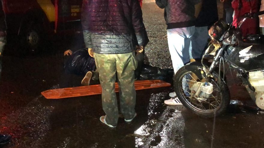 Siate atende vítimas de atropelamento na Rua Panamá com Rua Serra Grande