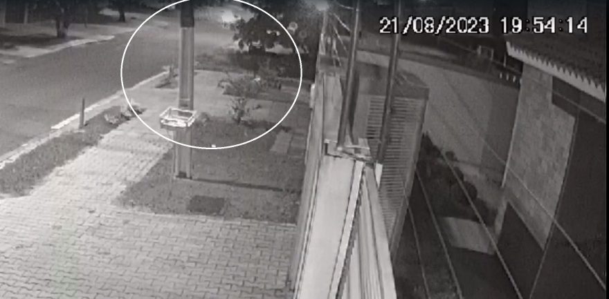 Câmera registra grave acidente no Pioneiros
