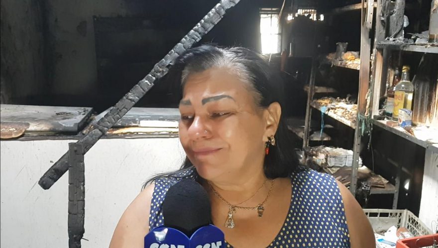 Família perde tudo em incêndio e necessita de doações
