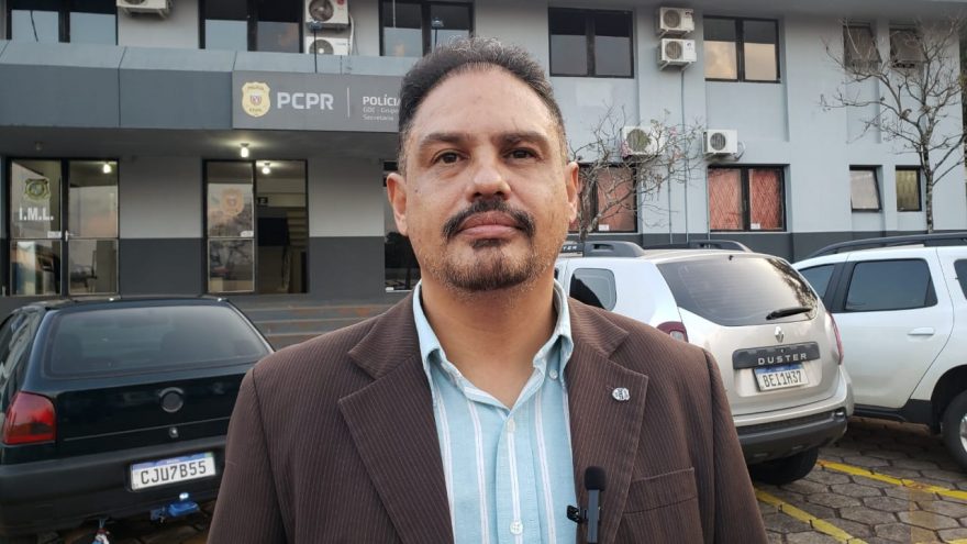 Delegado dá detalhes sobre prisão de homem com veículo furtado na BR-467 em Cascavel