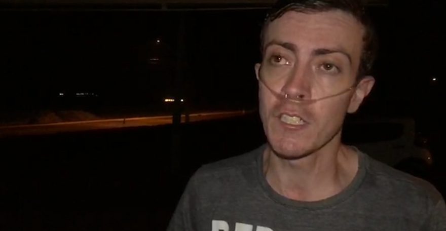 Com problemas de saúde, internauta pede providências sobre poeira da obra na PR-180
