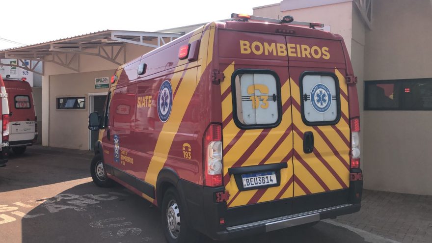 Após sofrer queda em residência no Periolo, idoso é socorrido pelo Siate