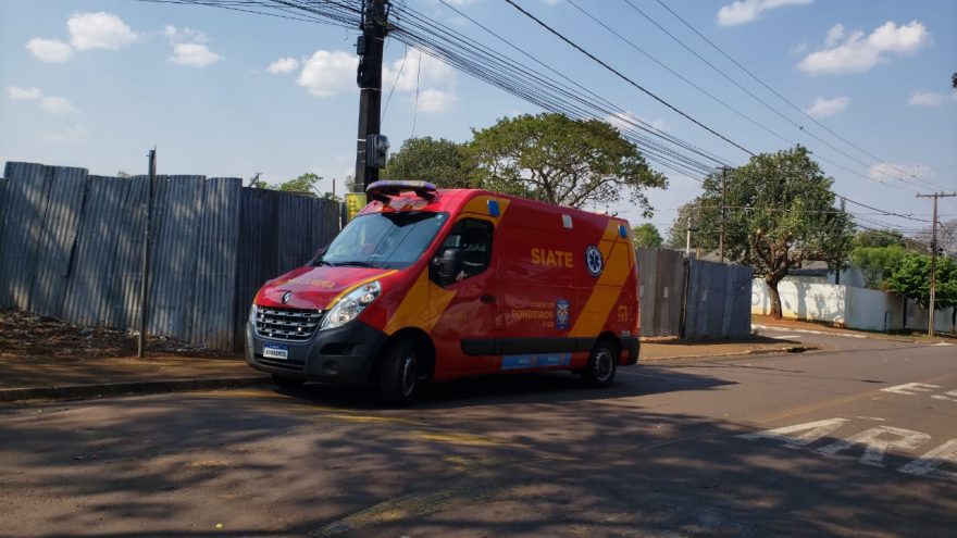 Siate é acionado para atender acidente de trânsito na Rua da Amizade