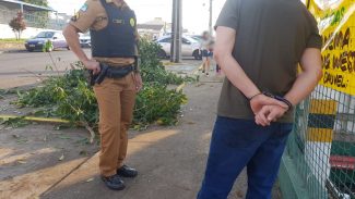 Ladrão do GTA: Homem responsável pelos quatro assaltos na segunda-feira é detido pela PM