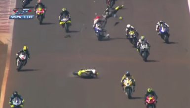 Imagem referente a Grave acidente é registrado durante etapa da Moto1000GP, em Cascavel