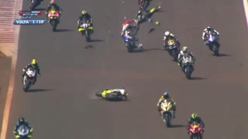 Imagem referente a Grave acidente é registrado durante etapa da Moto1000GP, em Cascavel