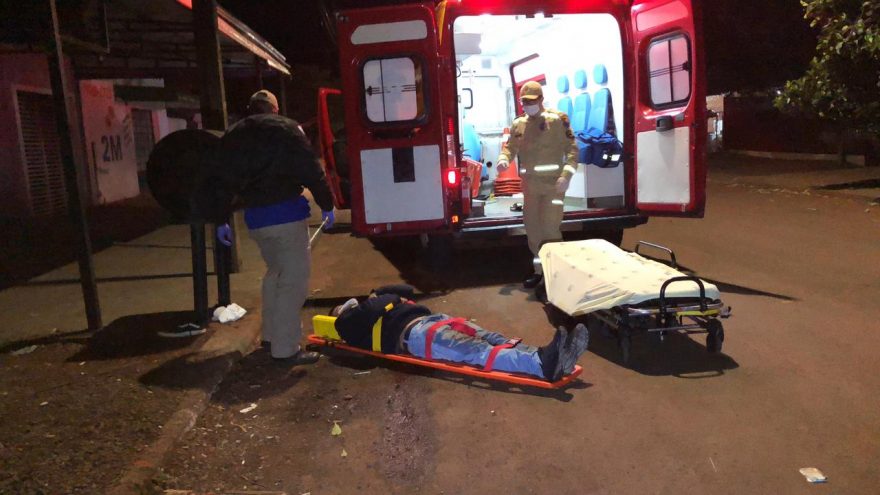 Ciclista fica ferido ao sofrer queda no bairro Brasmadeira
