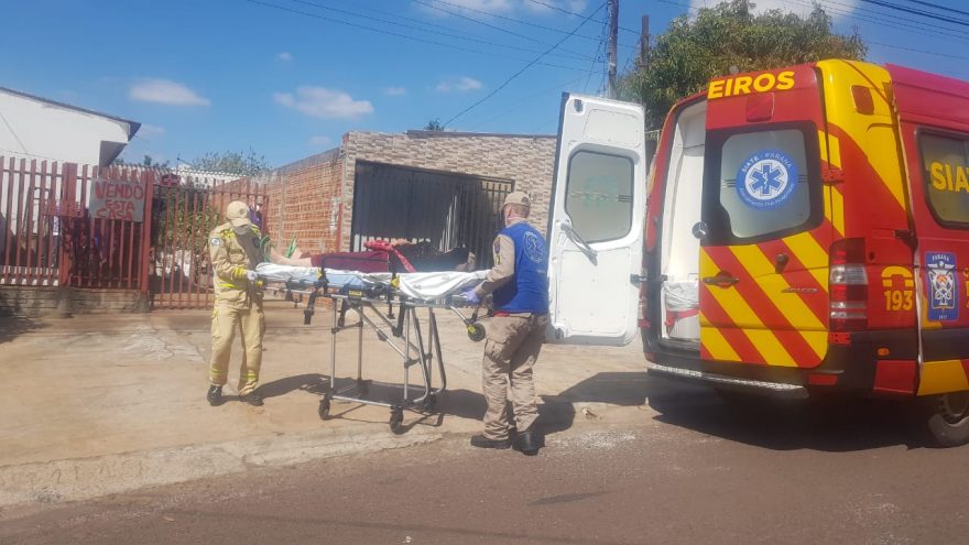 Siate é mobilizado para atender idosa ferida no Santa Cruz