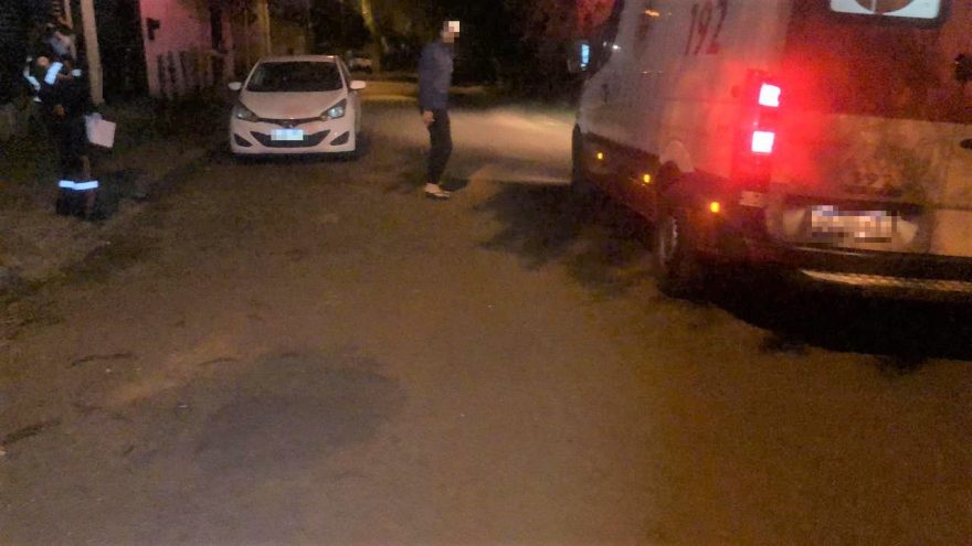 Homem é agredido com paulada na cabeça e vai para casa onde é socorrido pelo Samu