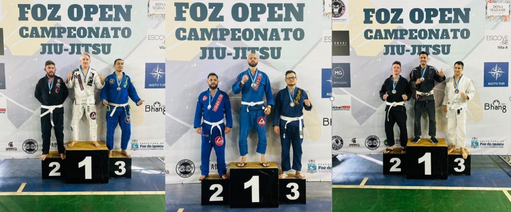 Cascavelenses se destacam no Foz Open de Jiu-Jítsu