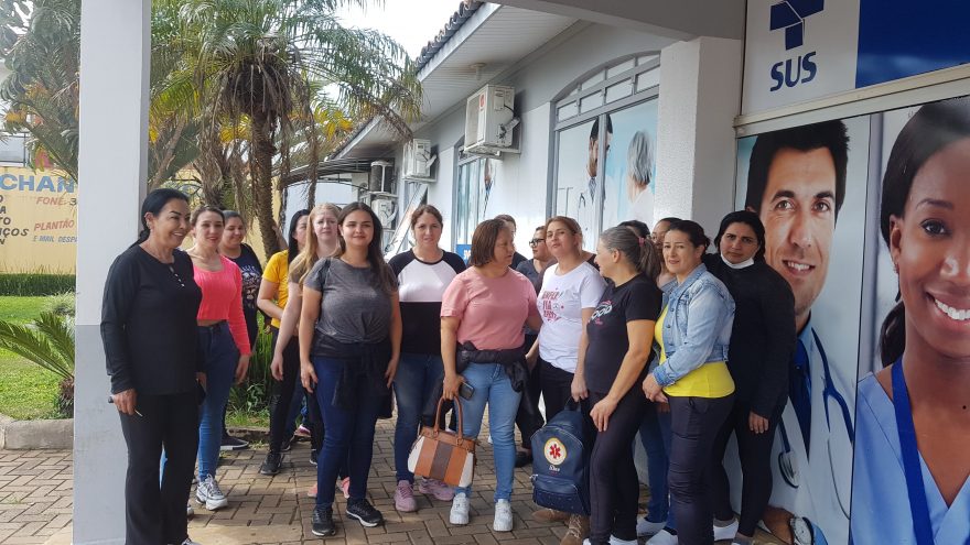 Cadê o piso salarial? Enfermagem do Hospital de Retaguarda de Cascavel faz reivindicação