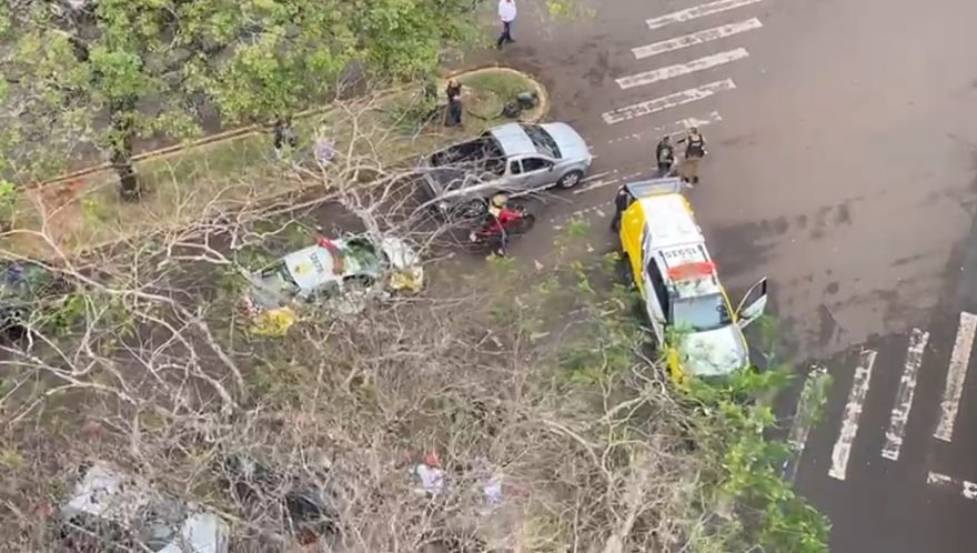 Helicóptero Falcão da PM presta suporte e localiza Vera Cruz carregado com drogas