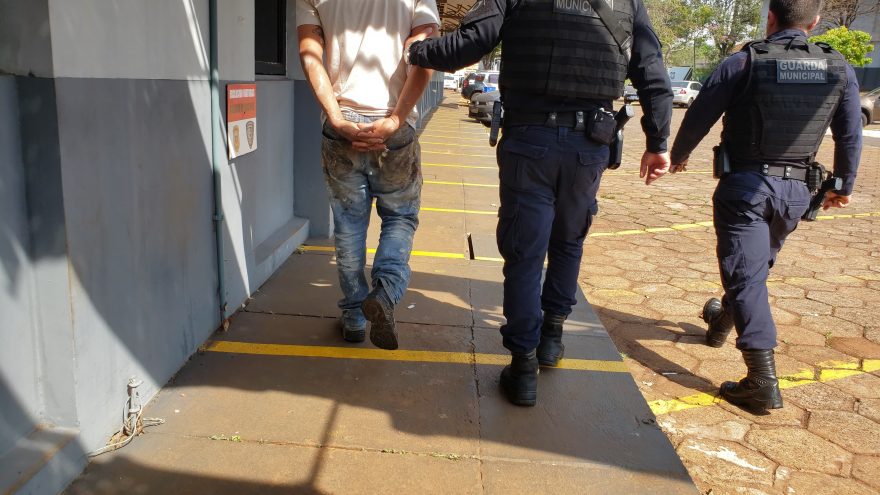 Acusado de homicídio é preso pela Guarda Municipal no Centro