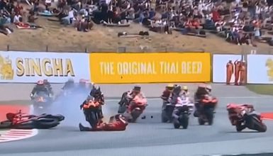 Imagem referente a Acidente assustador na MotoGP revive tragédia recente em Cascavel