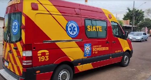 Homem fica ferido ao sofrer queda na Rua Clodoaldo Ursulano no Santa Felicidade Imagem referente a Homem fica ferido ao sofrer queda na Rua Clodoaldo Ursulano no Santa Felicidade