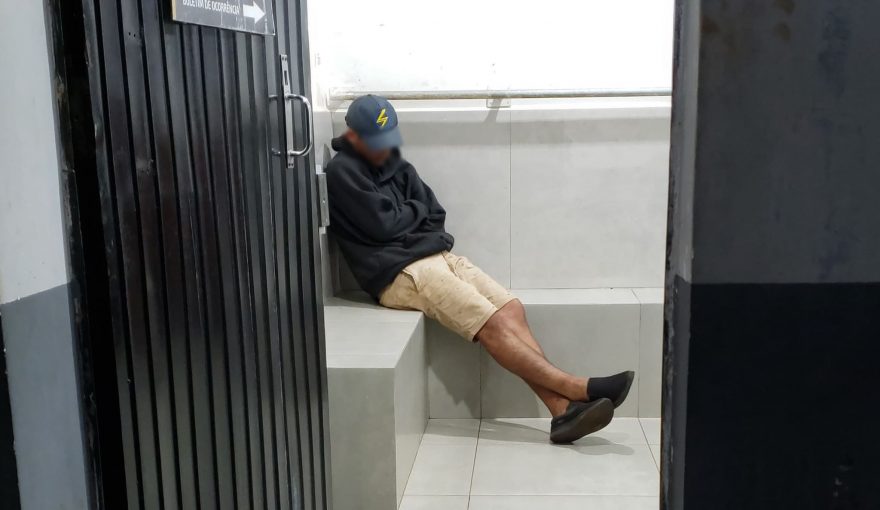 Indivíduo é detido após arrombar escritório no Centro