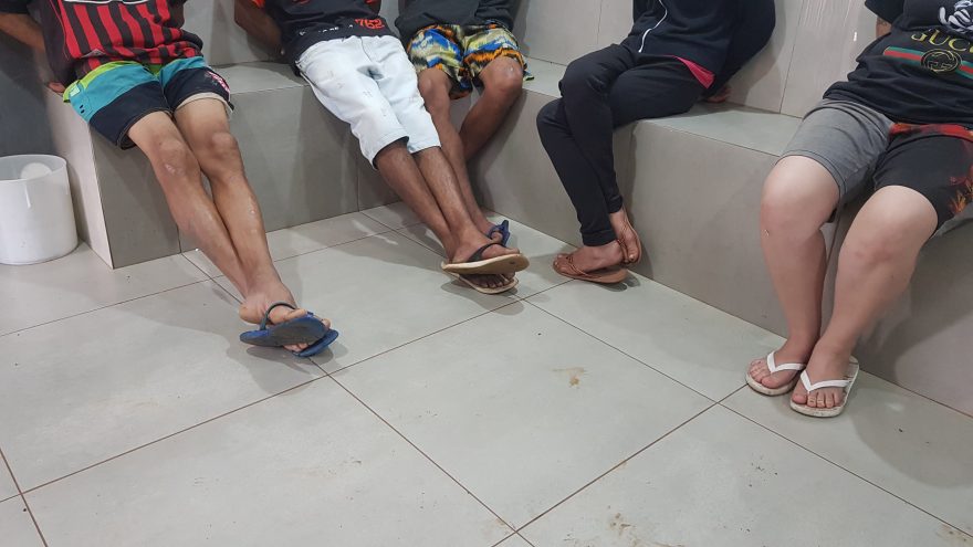 Equipe do Canil da Choque prende cinco pessoas envolvidas no furto em Igreja do Bairro Interlagos