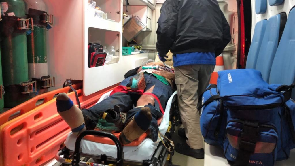Condutor sofre acidente na PR-486 após fugir de abordagem da PM no Centro