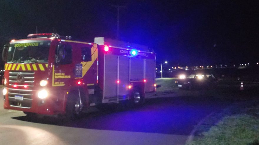 Motociclista fica ferido em acidente na rodovia BR-467