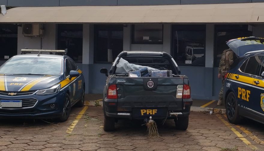 PRF apreende grande quantidade de entorpecentes na BR-277