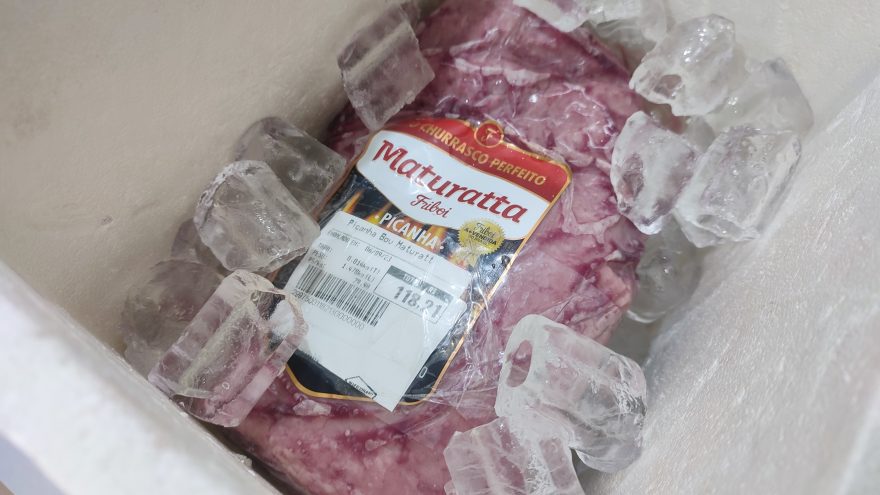 Cancela o churras do feriado! GM prende homem furtando Picanha
