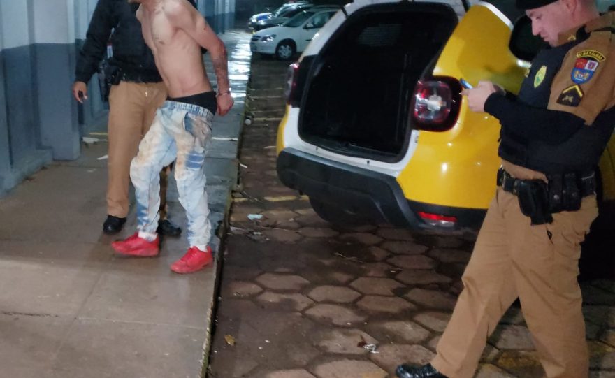 Ladrão é preso em flagrante ao furtar lanchonete no bairro Neva