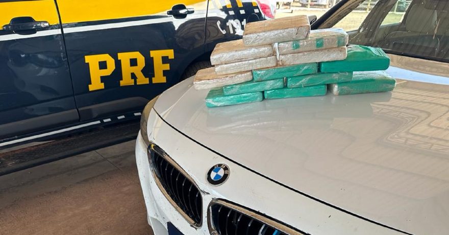 Carga milionária de cocaína transportada em BMW é apreendida pela PRF em Cascavel