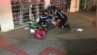 Imagem referente a Homem morre ao ser esfaqueado na Rua Rio Grande do Sul