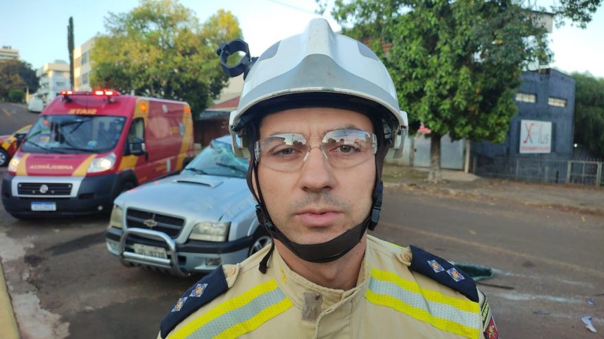 Corpo de Bombeiros dá detalhes sobre trabalho de resgate em capotamento no Centro